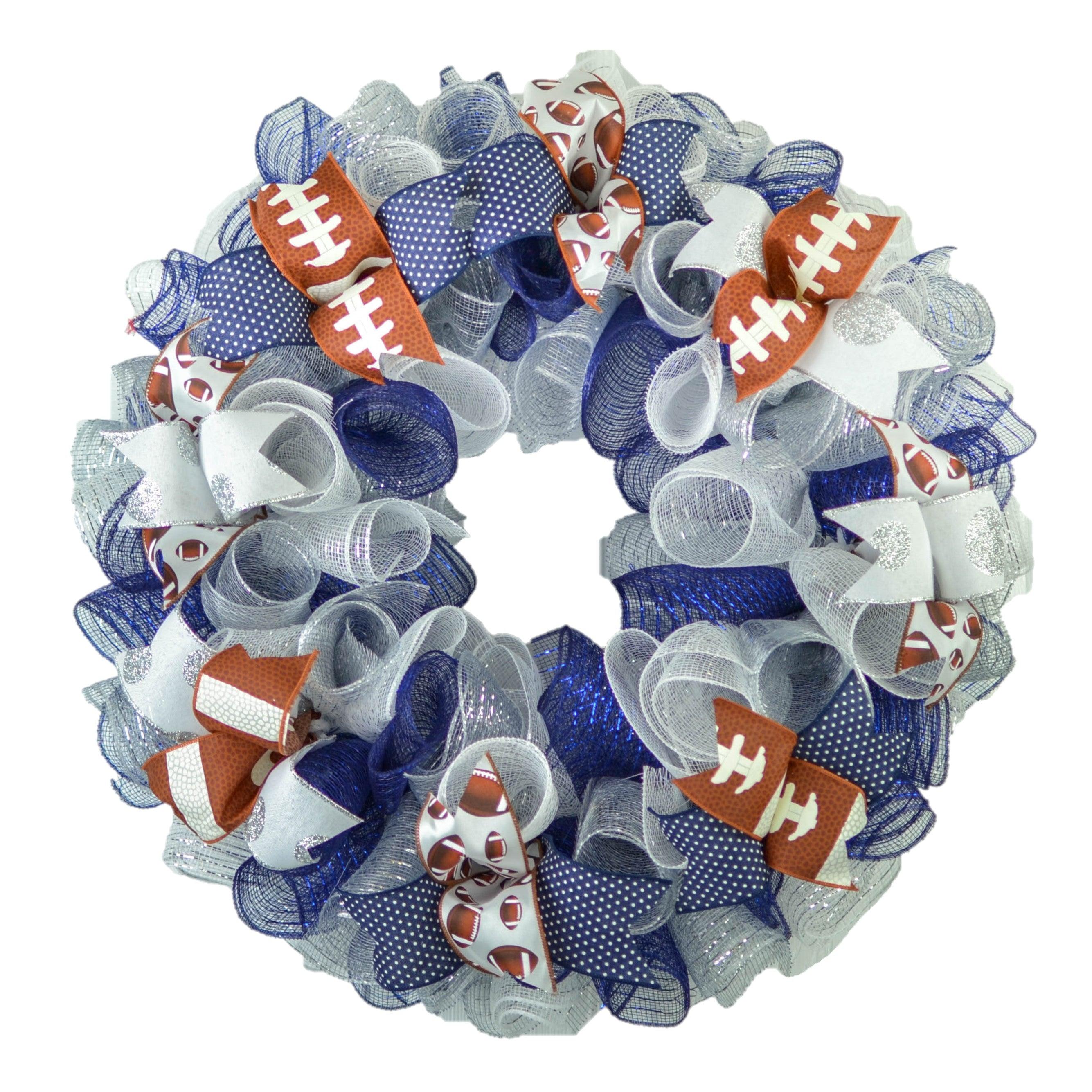 NFL Houston Texans Deco shops Mesh Wreath -New