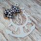 Anchor Letter Door Hanger - Monogram Nautical Gift