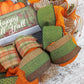 Happy Fall Y'All Wreath - Farm Truck Thanksgiving Front Door Wreath - Brown Orange Burlap Green