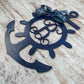 Anchor Letter Door Hanger - Monogram Nautical Gift