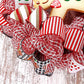 Gingerbread Wreath - Fun Christmas Wreath - Outdoor Front Door Wreath