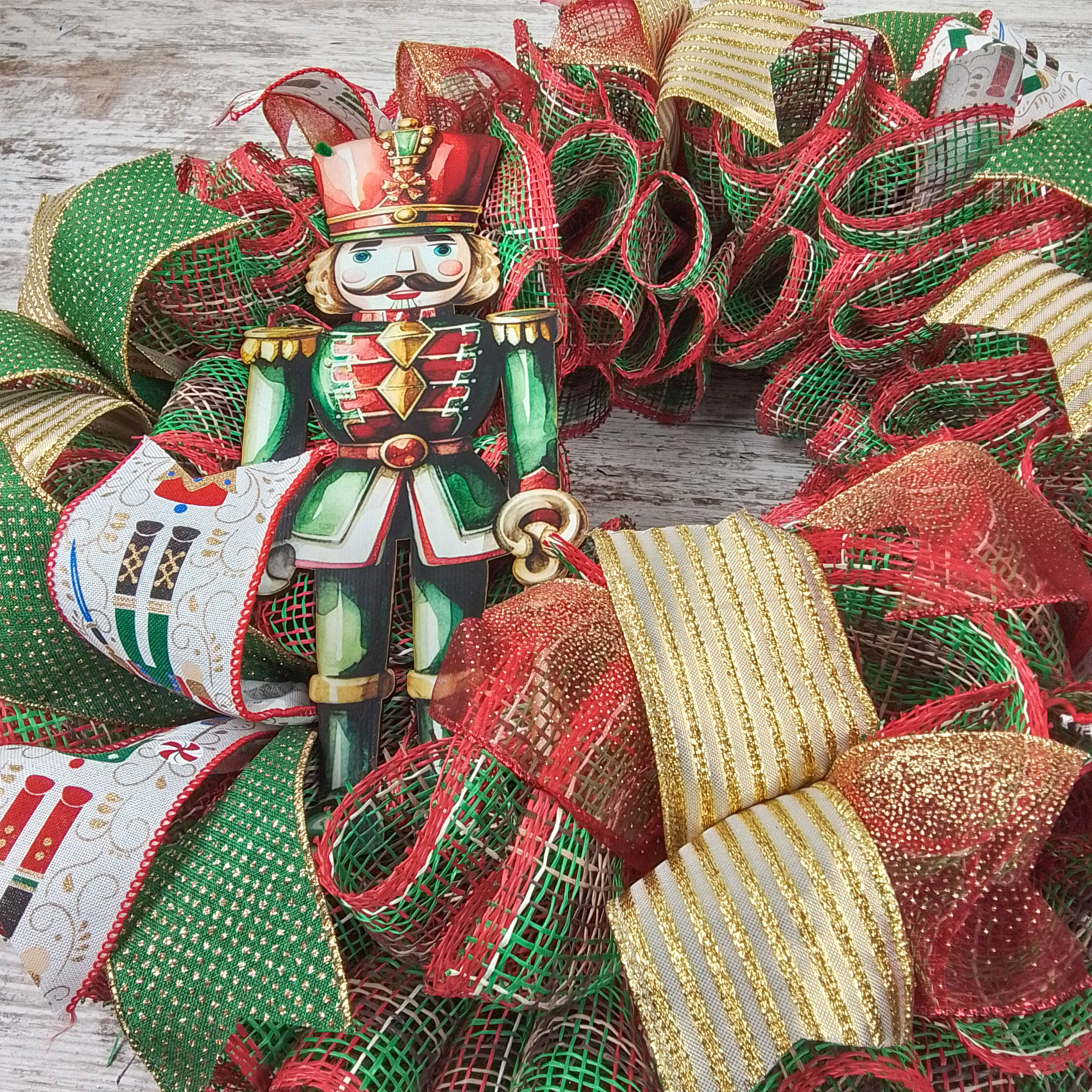 Deals Nutcracker Christmas Wreath