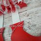 Elf Christmas Skirt Mesh Front Door Wreath | Red White Candy Cane Stripe