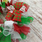 Christmas Wreath, Holiday Home Decor, Handmade Festive Decoration