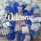 Winter Wreath | Hanukkah Wreath | Winter Mesh Wreath