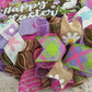 Happy Easter Wreath | Welcome Door Wreaths Decorations | Burlap Pink Purple