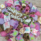 Happy Easter Wreath | Welcome Door Wreaths Decorations | Burlap Pink Purple