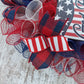 4th of July Door Wreath, God Bless America Wreaths