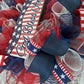 4th of July Door Wreath, God Bless America Wreaths