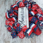 God Bless America Fourth of July Door Wreath
