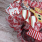 Gingerbread Wreath - Fun Christmas Wreath - Outdoor Front Door Wreath