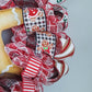 Gingerbread Wreath - Fun Christmas Wreath - Outdoor Front Door Wreath