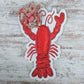 Lobster Door Hanger, Nautical Home Decor, Unique Seafood Gift Idea