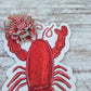 Lobster Door Hanger, Nautical Home Decor, Unique Seafood Gift Idea