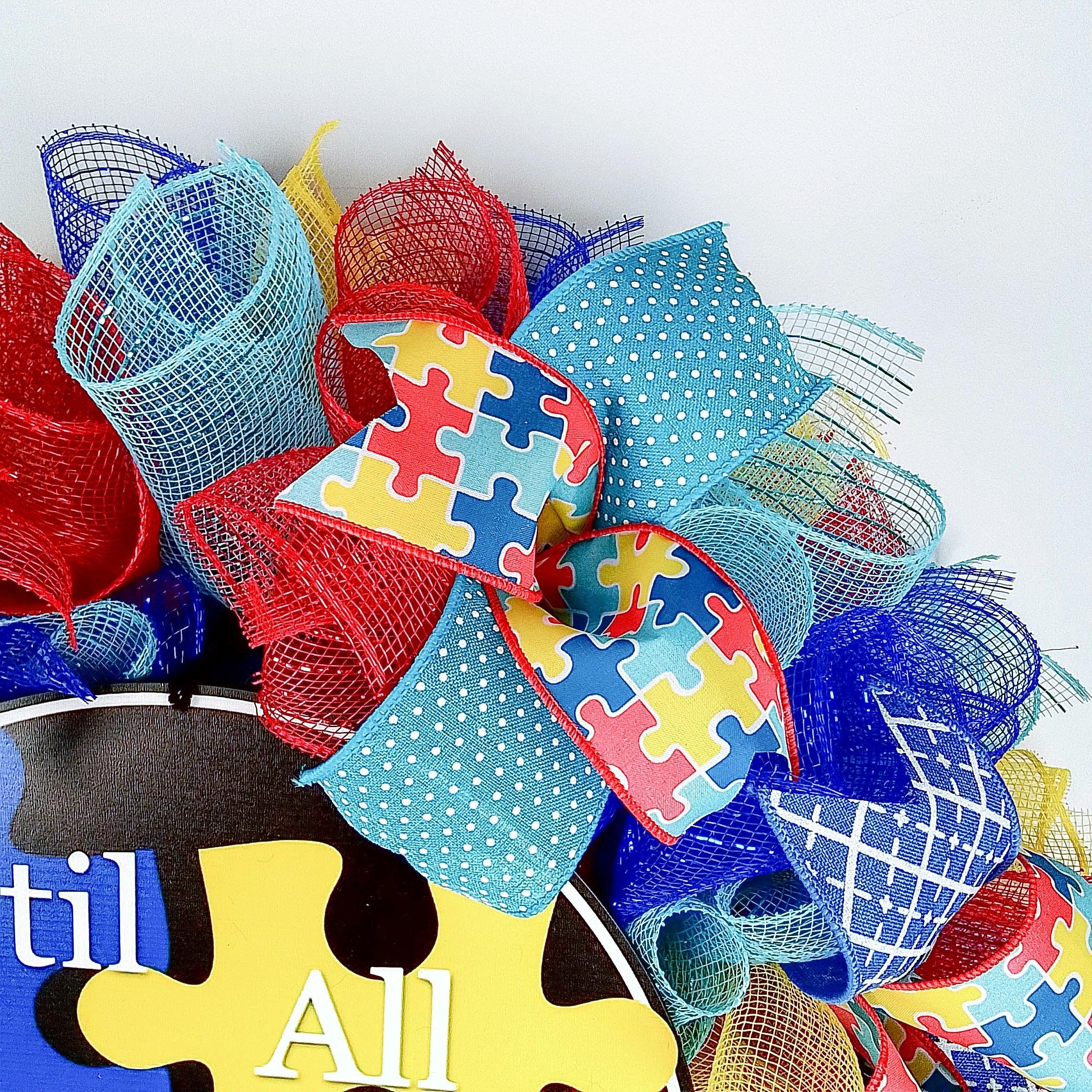 Autism is my Superpower Wreath, Autism Awareness, hotsell Puzzle Piece, Front Door Wreath