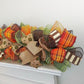 Fall Garland - Mantel Decor - Green, Brown and Orange, Thanksgiving Décor - Pink Door Wreaths
