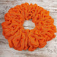 Orange Plain Burlap Wreath Already Made - Everyday Wreath to Decorate DIY - Add Bow, Ribbons on Your Own - Premade - Pink Door Wreaths