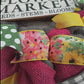 Flower Market Welcome Wreath - Jute Burlap Spring Decor