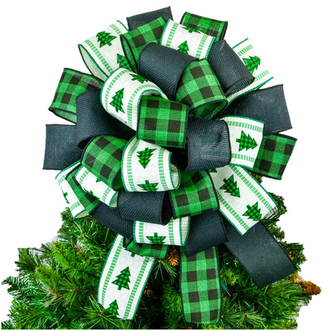 https://www.pinkdoorwreaths.com/cdn/shop/products/emerald-green-and-black-buffalo-plaid-christmas-farmhouse-bow-checked-tree-topper-bow-top-of-present-bow-burlap-pink-door-wreaths_large.jpg?v=1698697243