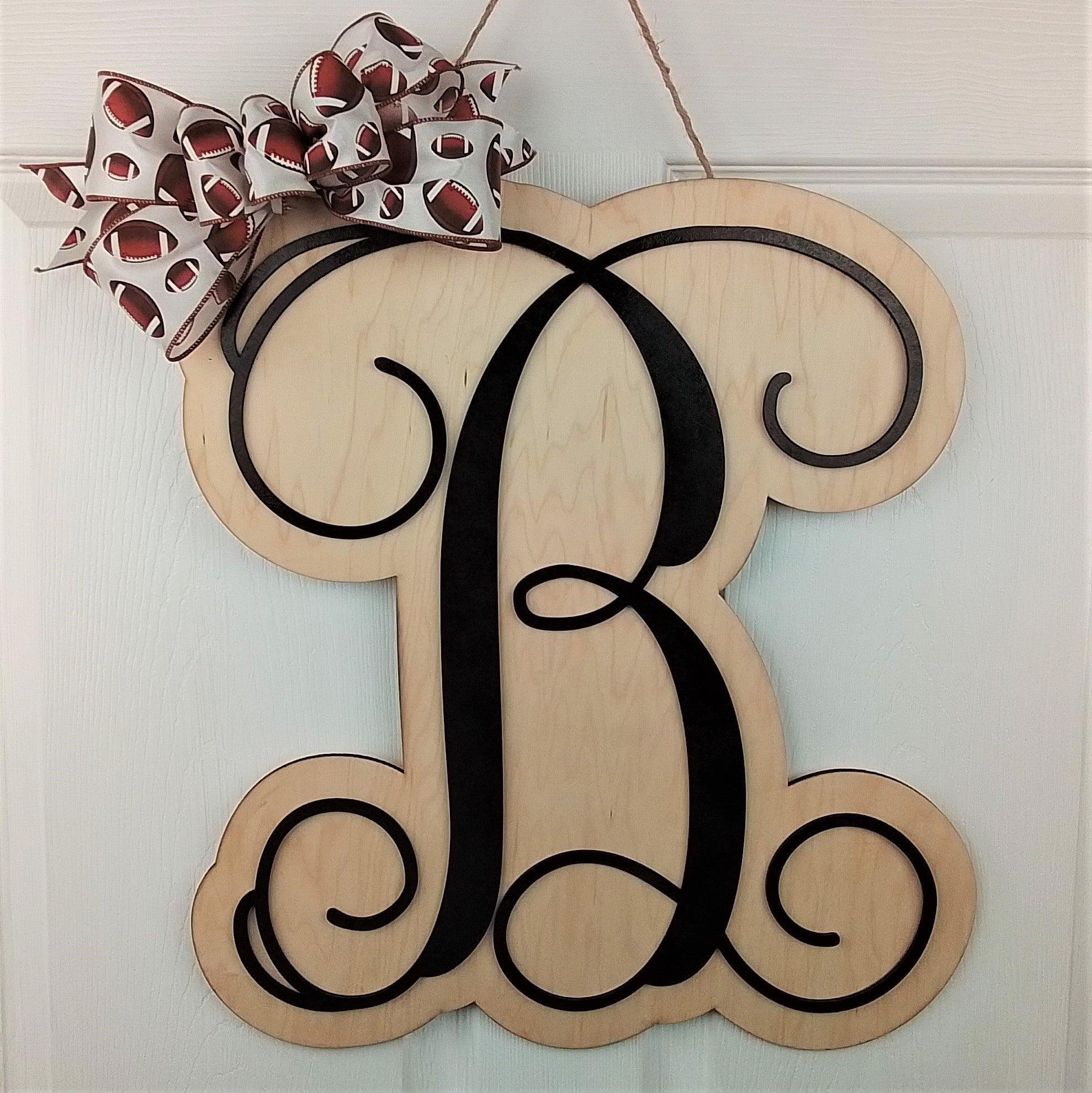 Football Door Hanger online Door Decor Wreath