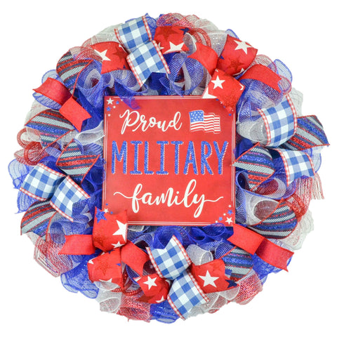 Pompotops 4th of July Wreath Independence Day Wreath, Cross-border Home  Decor, New Product, Red, White, Blue Ears, Upside Down Decoration, Building  Hanging Wreath, multicolor 